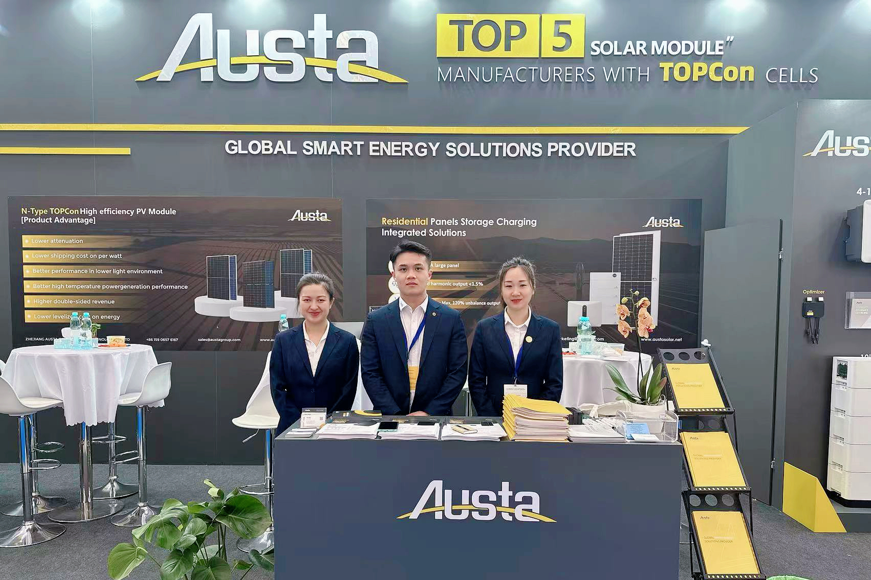 Austa brilla en el Netherlands Solar Solutions International 2024